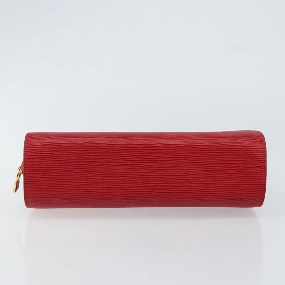 LOUIS VUITTON Epi Dauphine MM Pouch Red - Picture 5 of 16